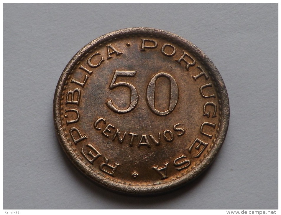 GUINEE BISSAU COLONIE PORTUGUAISE 50 CENTAVOS 1952  KM 8 - Guinea-Bissau