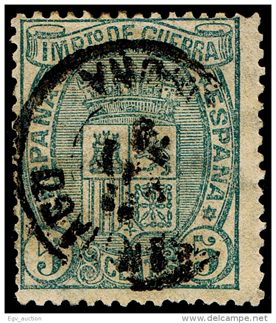 CORUÑA - EDI O 154 - MAT. FECH. TII \"SANTIAGO - CORUÑA\ - Used Stamps