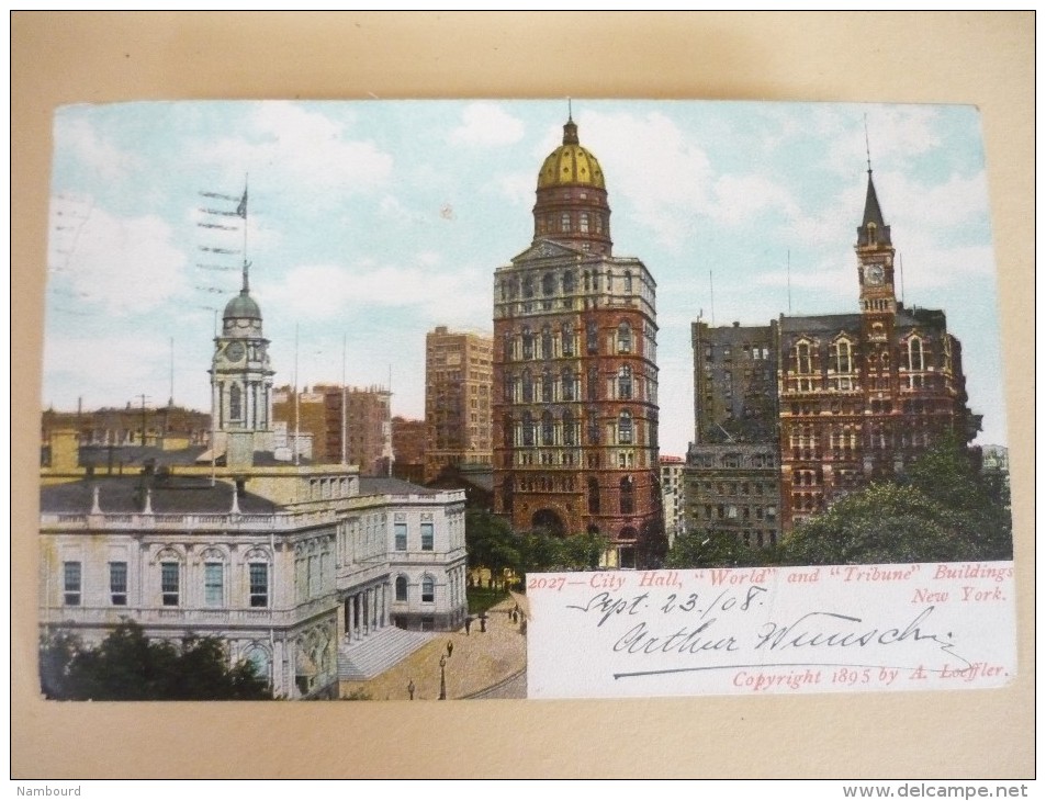 City Hall World And Tribune Buildings - Other Monuments & Buildings