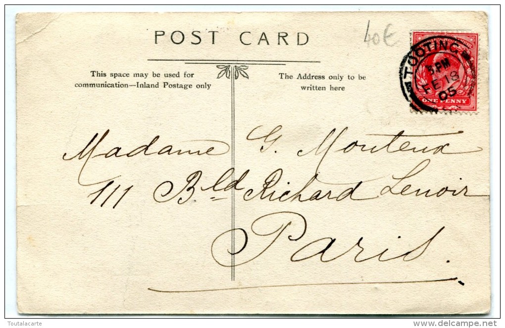 POST CARD ESSEX KING S HOTEL MALDON  1905 - Other & Unclassified