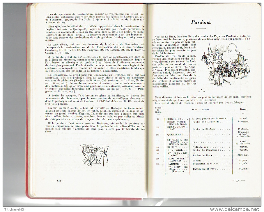 GUIDE MICHELIN 1931-1932 BRETAGNE