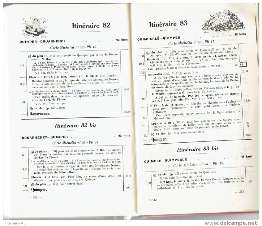 GUIDE MICHELIN 1931-1932 BRETAGNE