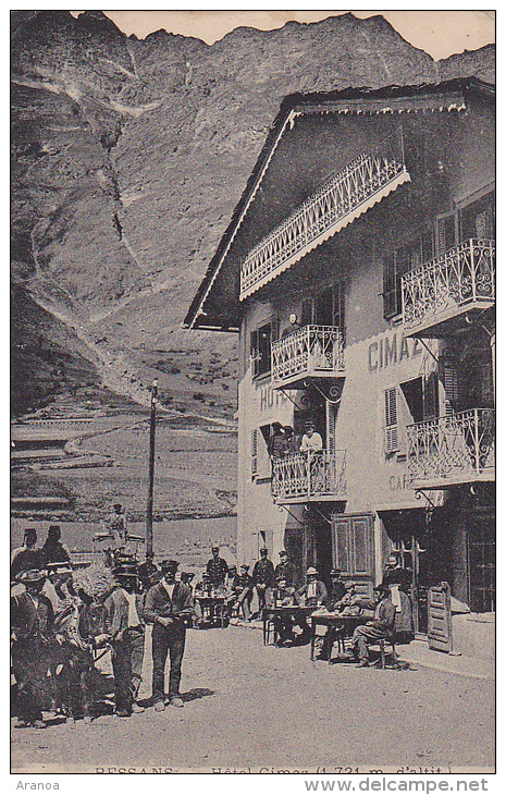 73 -- Savoie -- Bessans -- Hôtel Cimaz - Autres & Non Classés