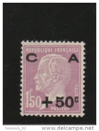 France _Caisse Amortissement_ 1F50 Pasteur Surchargé +50_  Neuf - 1927-31 Caisse D'Amortissement