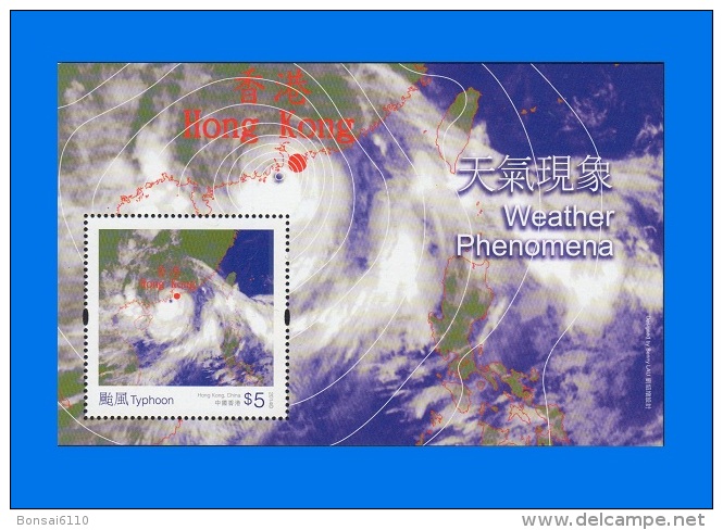 HK 2014-0010, Weather Phenomena, S/S MNH - Blocks & Sheetlets