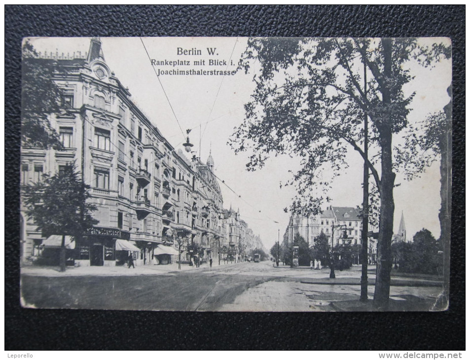 AK BERLIN WILMERSDORF Rankeplatz Ca.1915 /// D*18154 - Wilmersdorf
