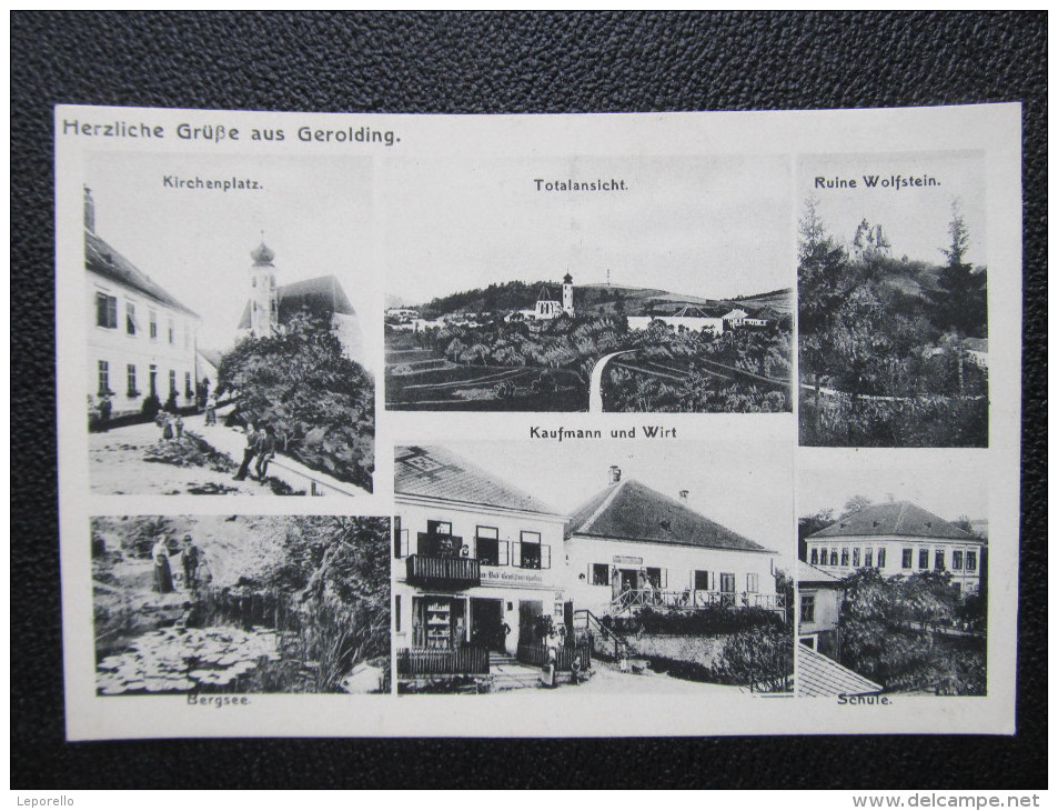 AK GEROLDING DUNKELSTEINERWALD B. Melk Ca.1910  /// D*18157 - Melk