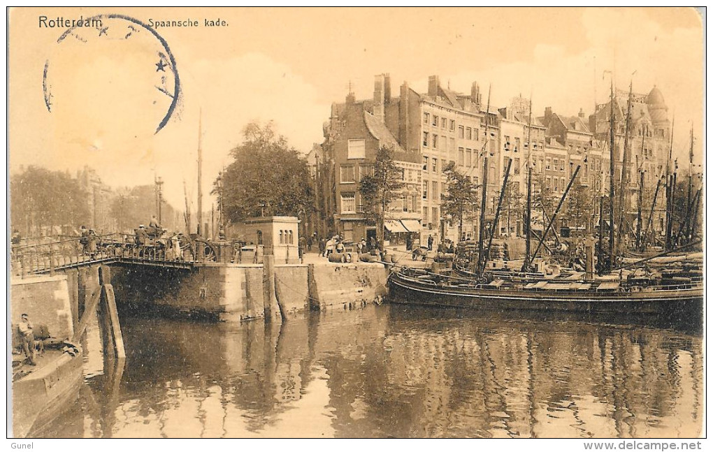 1910 Ansicht Van Rotterdam Naar  Villars-du-Var Met Langebalk 52 - Brieven En Documenten