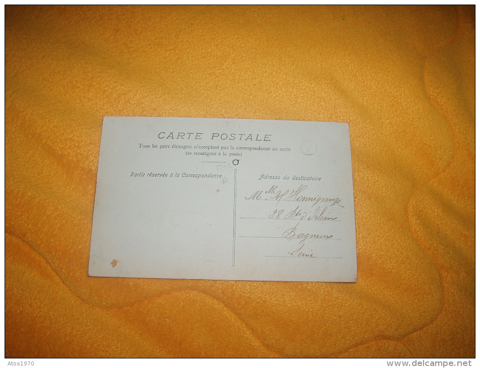 CARTE POSTALE ANCIENNE CIRCULEE DATE ?./ SAINT JEAN SUR ERVE. - ENTREE DU PAYS./ CACHETS + TIMBRE. - Other & Unclassified