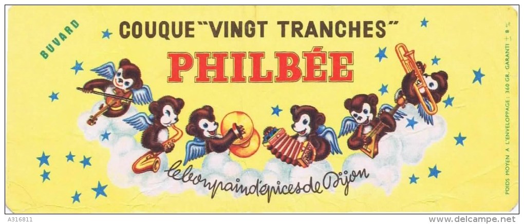 Buvards  PHILBEE - Pain D'épices