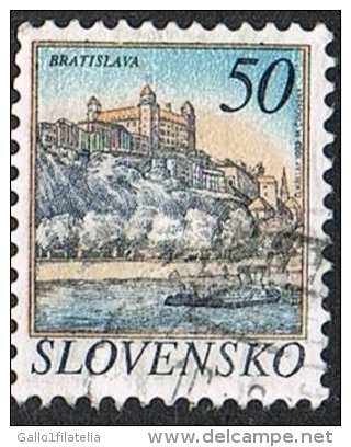 1993 - SLOVACCHIA / SLOVAKIA - BRATISLAVA. USATO - Usados