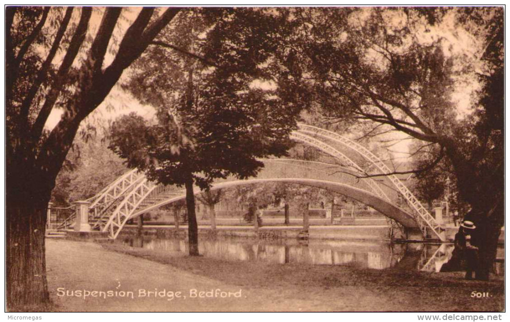 Suspension Bridge, Bedford - Bedford