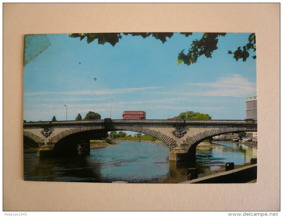 Inghilterra - England - Kew - Bridge And River Thames - Non Viaggiata Ma Scritta 1969 - Middlesex