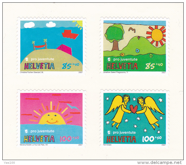 Schweiz,2007 UPRO JUVENTUTE, MNH** - Nuevos