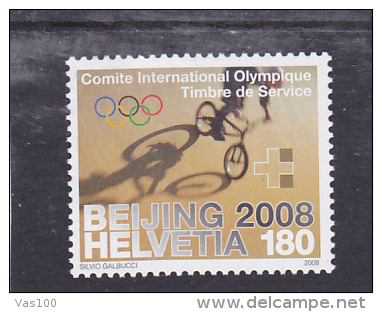 Schweiz,2008  COMITE INTERNATIONAL OLYMPIC 1X STAMPS, MNH** - Nuevos