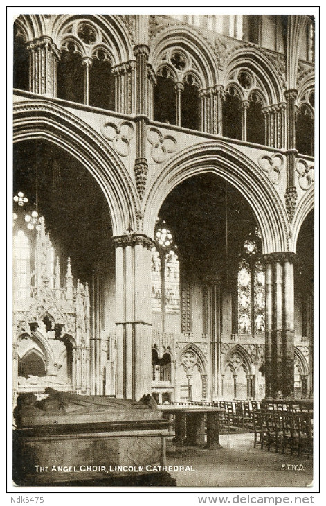 LINCOLN CATHEDRAL : THE ANGEL CHOIR / ADDRESS - NORTHAMPTON, SHEEP STREET (BUCKINGHAM) - Lincoln