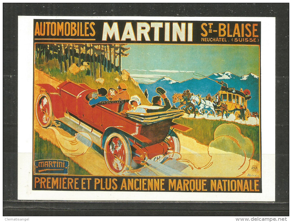 356 * AUTOMOBILES MARTINI * ST.BLAISE * NEUCHATEL * SUISE **!! - Sonstige & Ohne Zuordnung