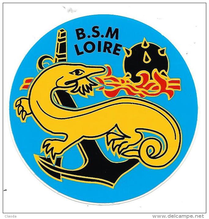 146 - MARINE NATIONALE - AUTOCOLLANT  - BSM LOIRE - Stickers
