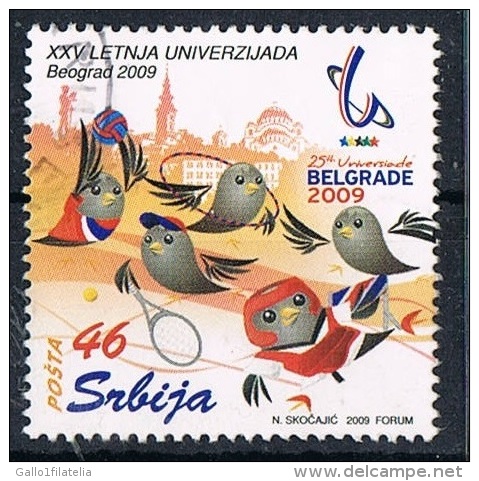 2009 - SERBIA - UNIVERSIADE DI BELGRADO. USATO - Serbia
