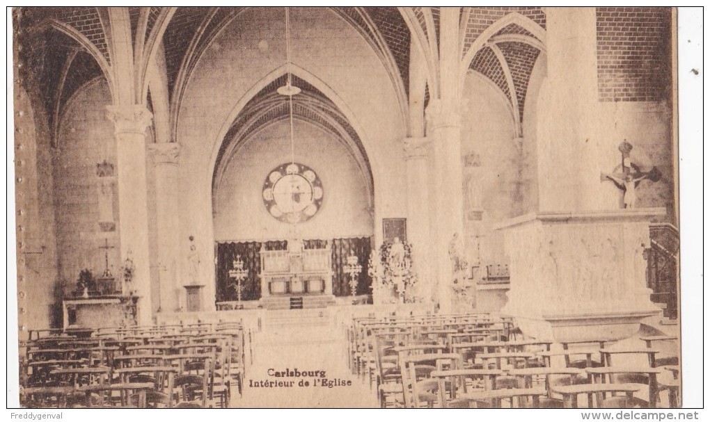 CARLSBOURG EGLISE INTERIEUR - Paliseul