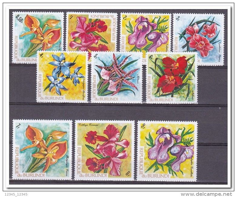 Burundi 1972, Postfris MNH, Flowers - Ongebruikt
