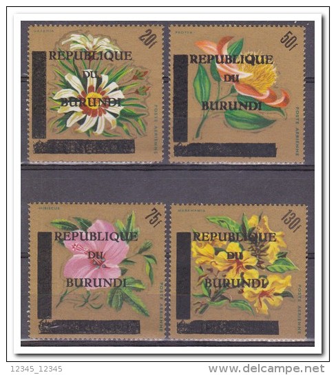 Burundi 1967, Postfris MNH, Flowers - Ongebruikt