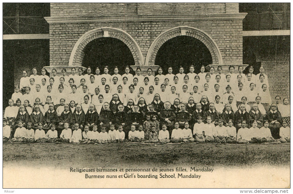 BIRMANIE(MANDALAY) ECOLE - Myanmar (Burma)