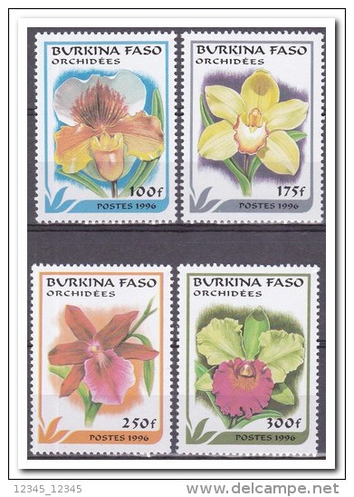 Burkina Faso 1996, Postfris MNH, Flowers, Orchids - Burkina Faso (1984-...)