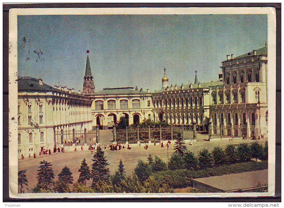 M15-10-28 POSTCARD FROM KOKAND TO TASHKENT WITH COMMEMORATIVE STAMP - Briefe U. Dokumente