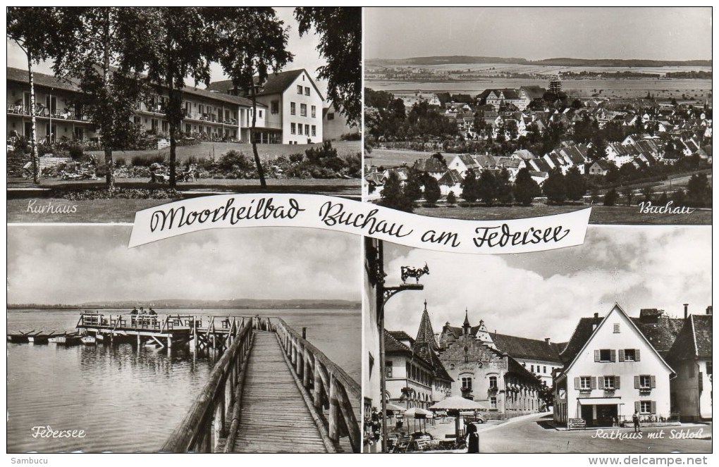 Bad Buchau Am Federsee - Mehrbildkarte  Ca 1960 - Bad Buchau
