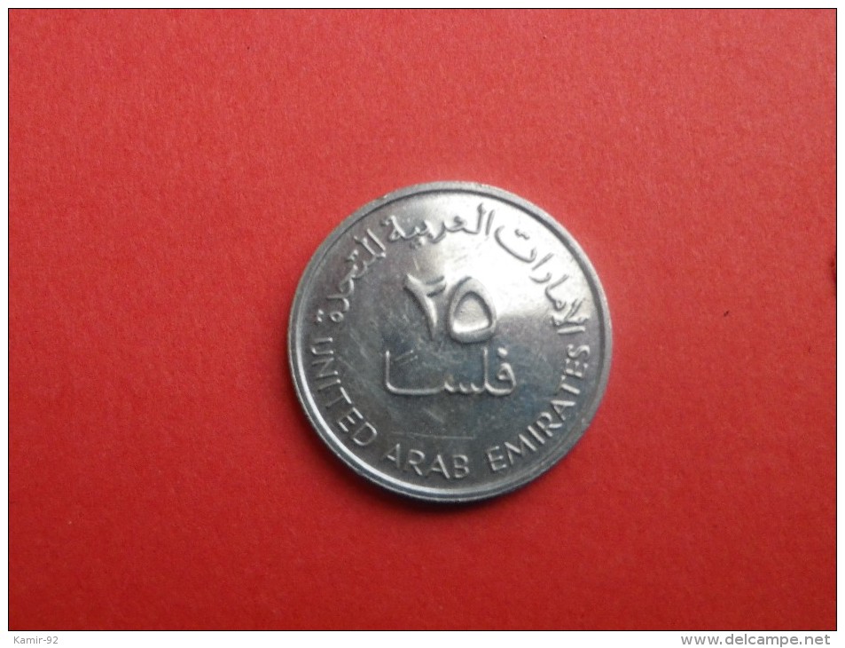 EMIRATS   25 FILS 1995  -1415 AH-   KM 4 CUP. NICKEL SUP - Emirats Arabes Unis