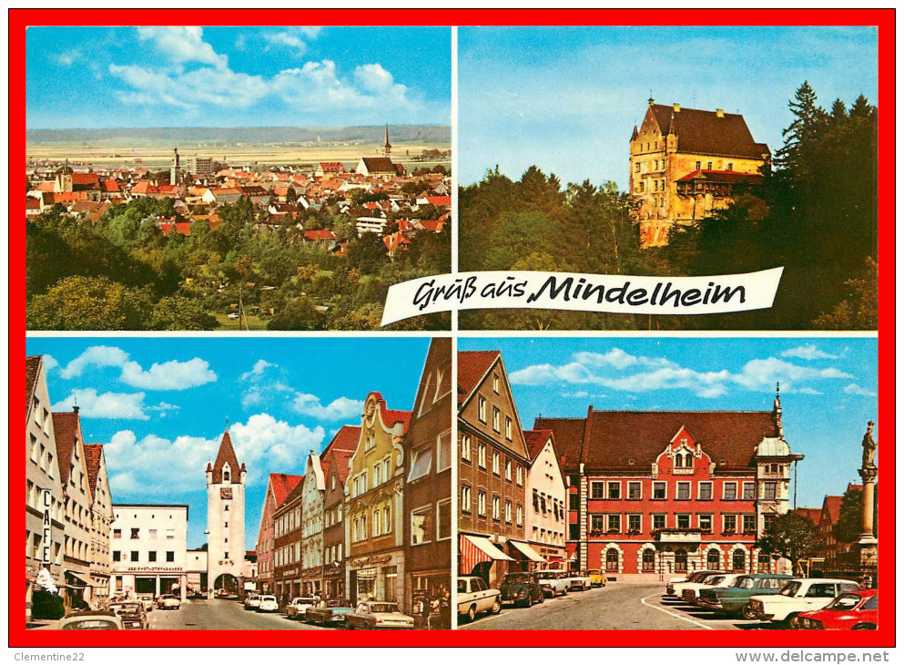 Allemagne -mindelheim   ( Voir Scan Recto Et Verso ) - Mindelheim