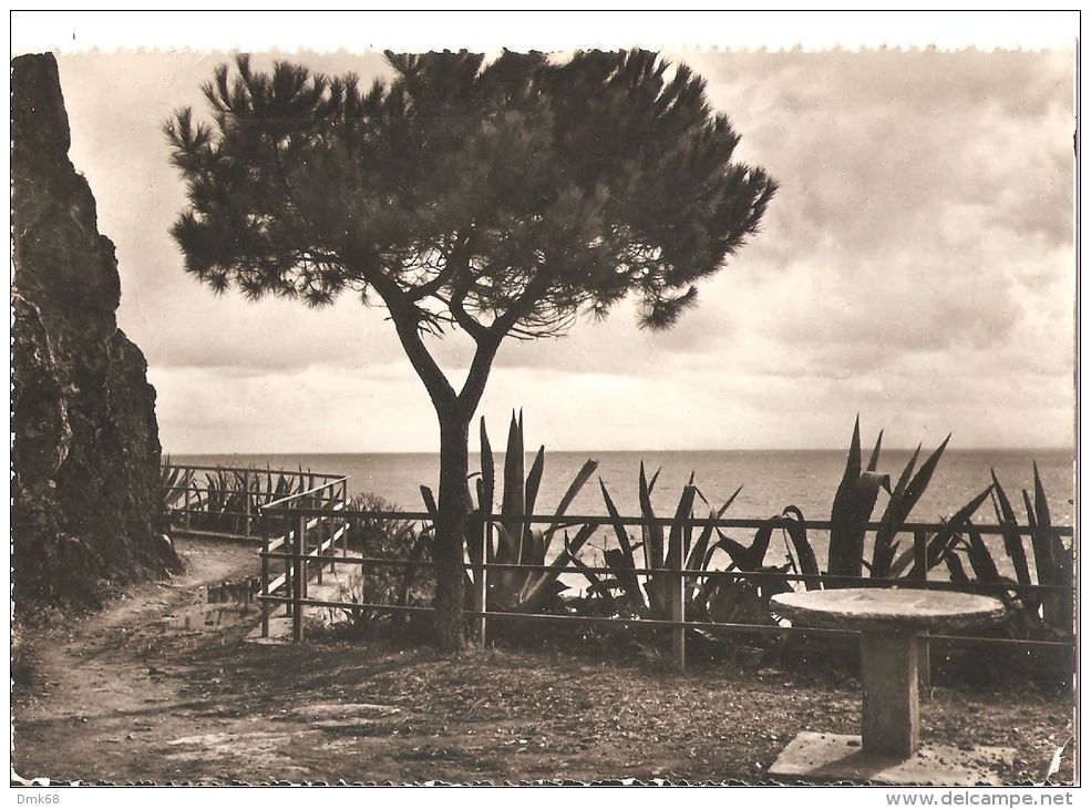 RIOMAGGIORE - MANAROLA ( LA SPEZIA ) VIA DELL'AMORE - EDIZ- FOTO RIO - 1954 - La Spezia