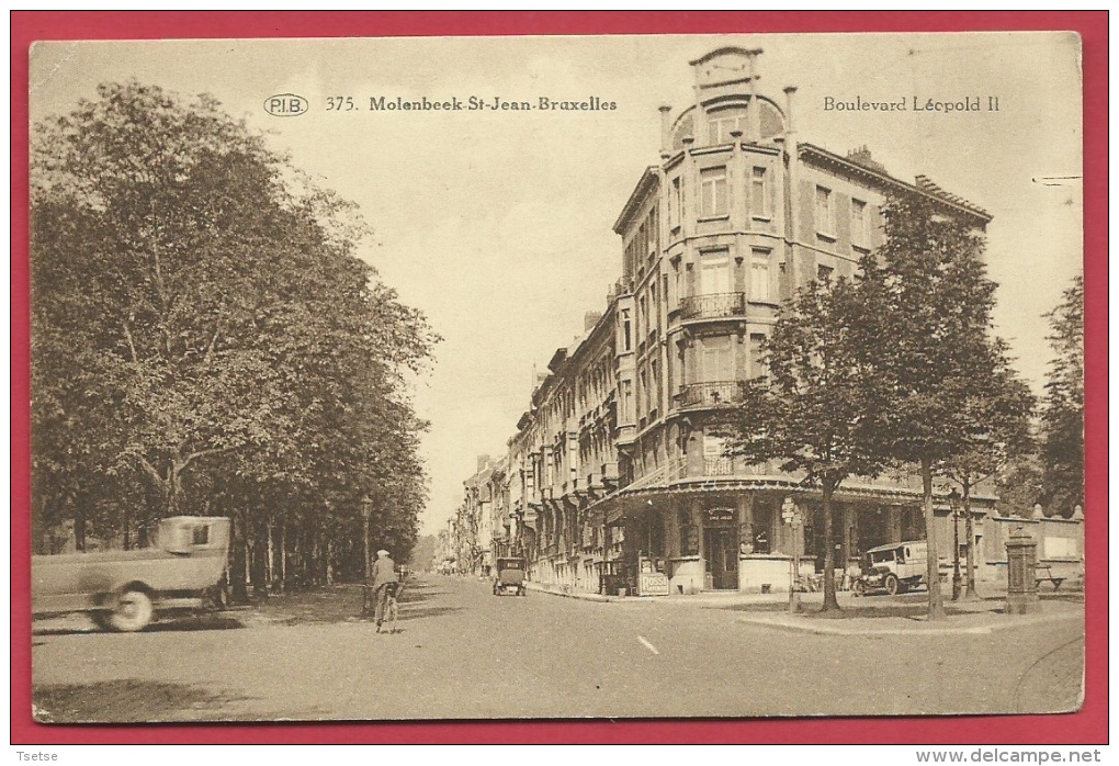 Molenbeek-St-Jean - Boulevard Léopold II - Oldtimer ( Voir Verso ) - Molenbeek-St-Jean - St-Jans-Molenbeek