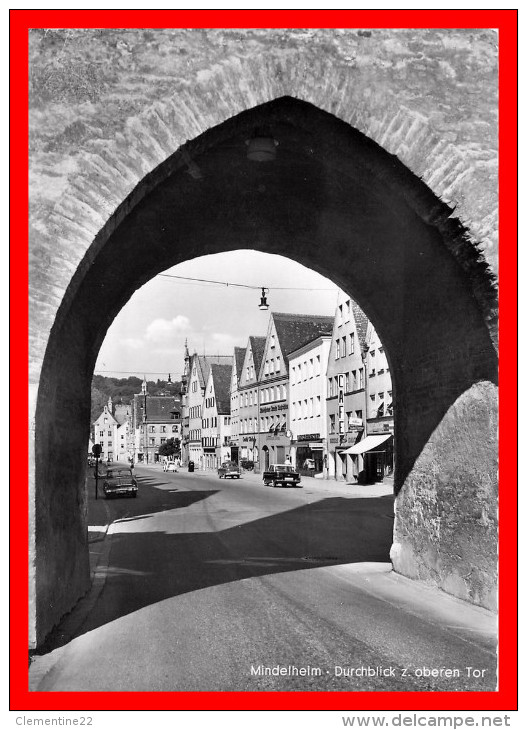 Allemagne - Mindelheim    ( Voir Scan Recto Et Verso ) - Mindelheim