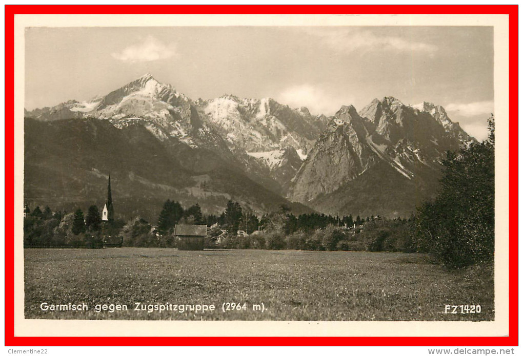 Allemagne - Garmisch Gegen Zugspitzgruppe   ( Voir Scan Recto Et Verso ) - Mindelheim