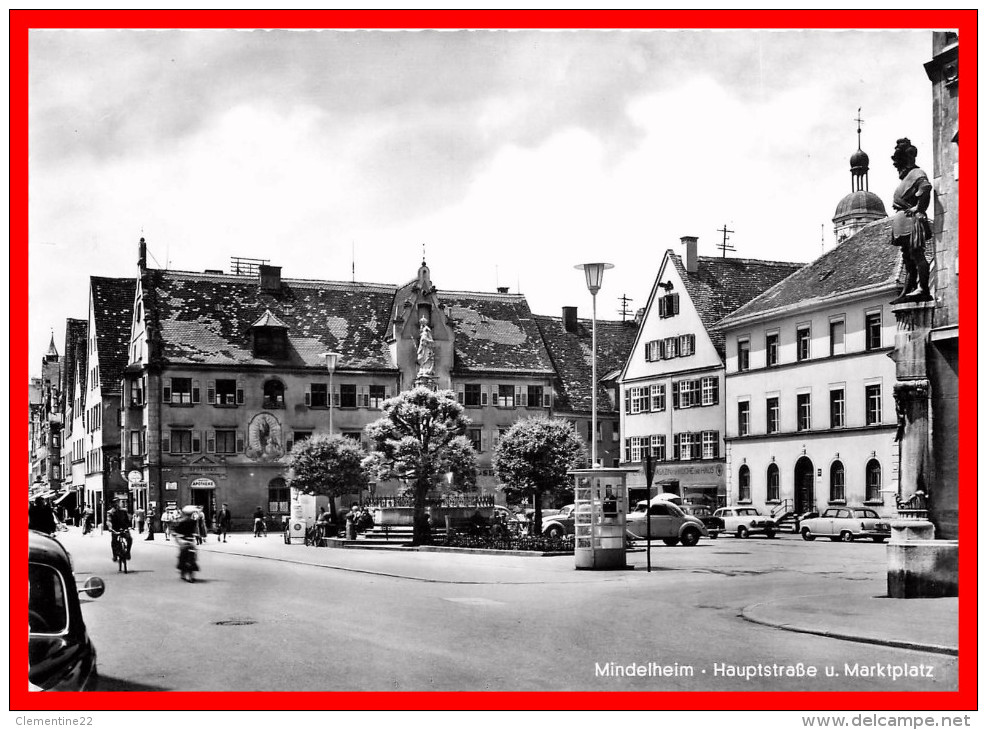 Allemagne - Mindelheim    ( Voir Scan Recto Et Verso ) - Mindelheim