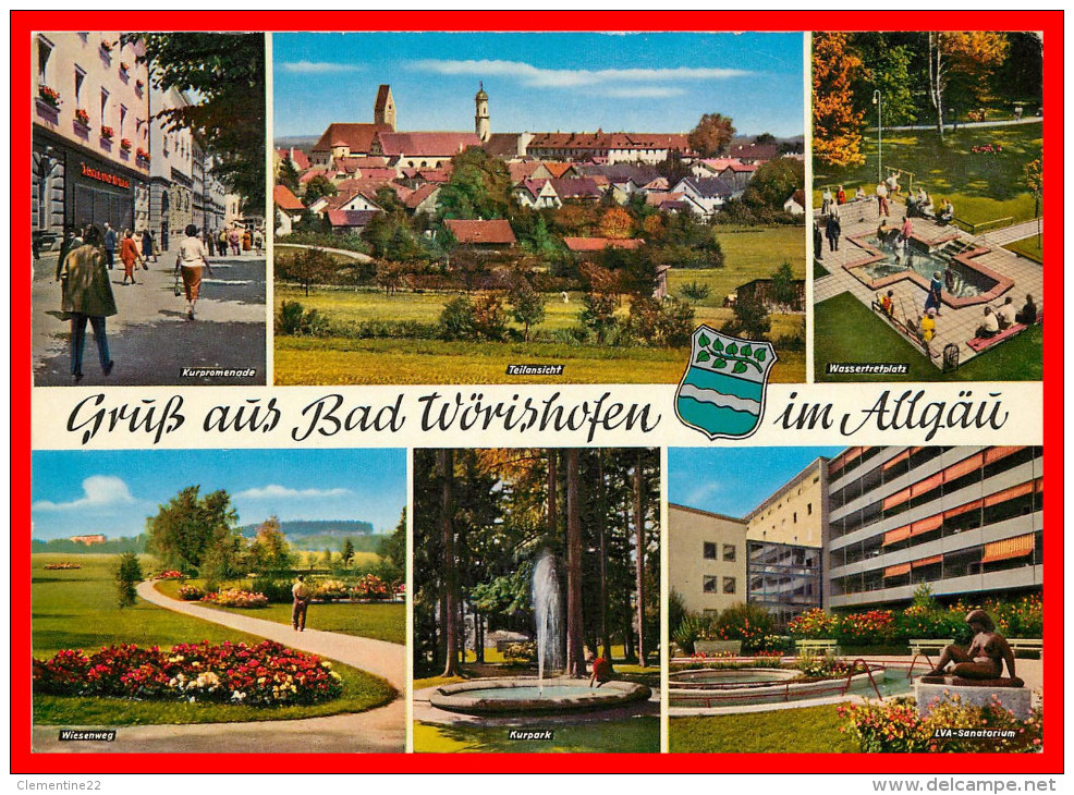 Allemagne - Worishofen Im Allgau   ( Voir Scan Recto Et Verso ) - Bad Woerishofen
