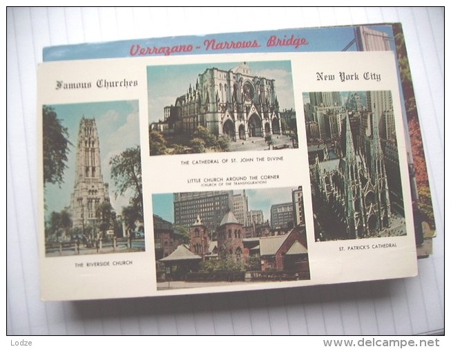 America USA New York City Famous Churches - Kirchen