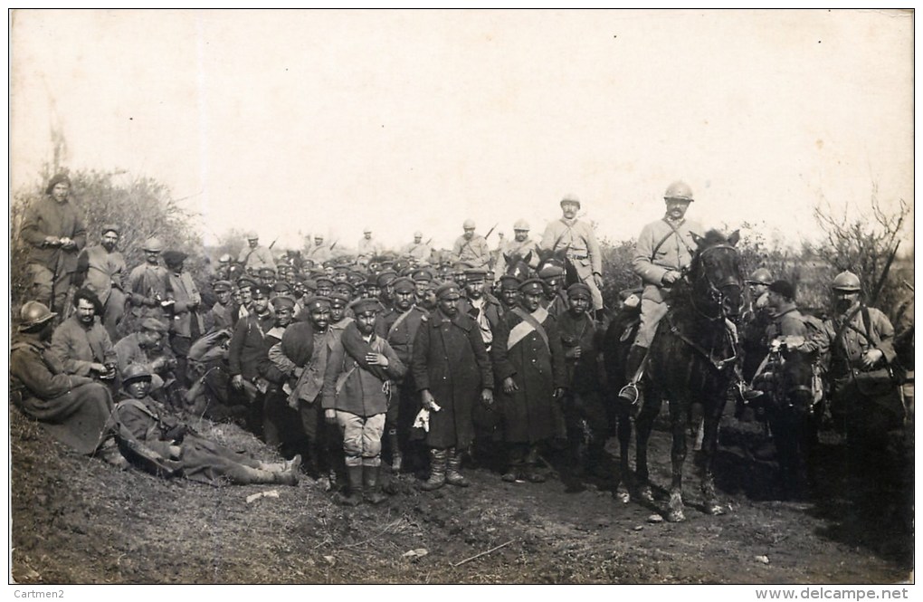 8 CARTES PHOTOS : GRECE SALONIQUE CAMPAGNE D´ORIENT PRISONNIERS MILITAIRE TROUPE GRECE GREECE TURQUIE TURKEY SOLDATS - Grecia