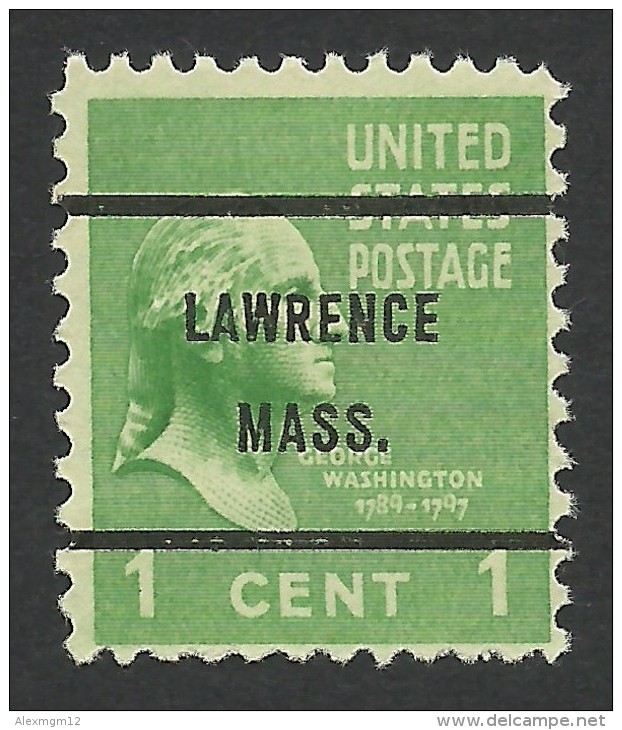 Lawrence, Massachusetts, 1 C., Sc # 804 - Precancels