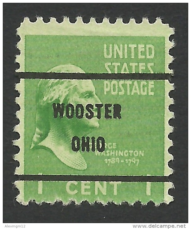 Wooster, Ohio, 1 C., Sc # 804. - Precancels