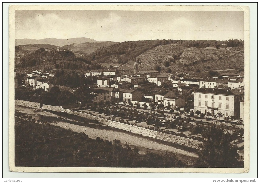 Barberino Del Mugello Panorama E Palazzo Comunale Viaggiata - Firenze