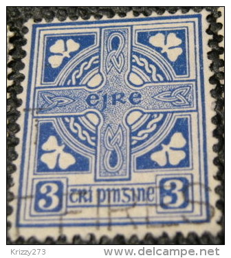 Ireland 1922 Celtic Cross 3d - Used - Used Stamps