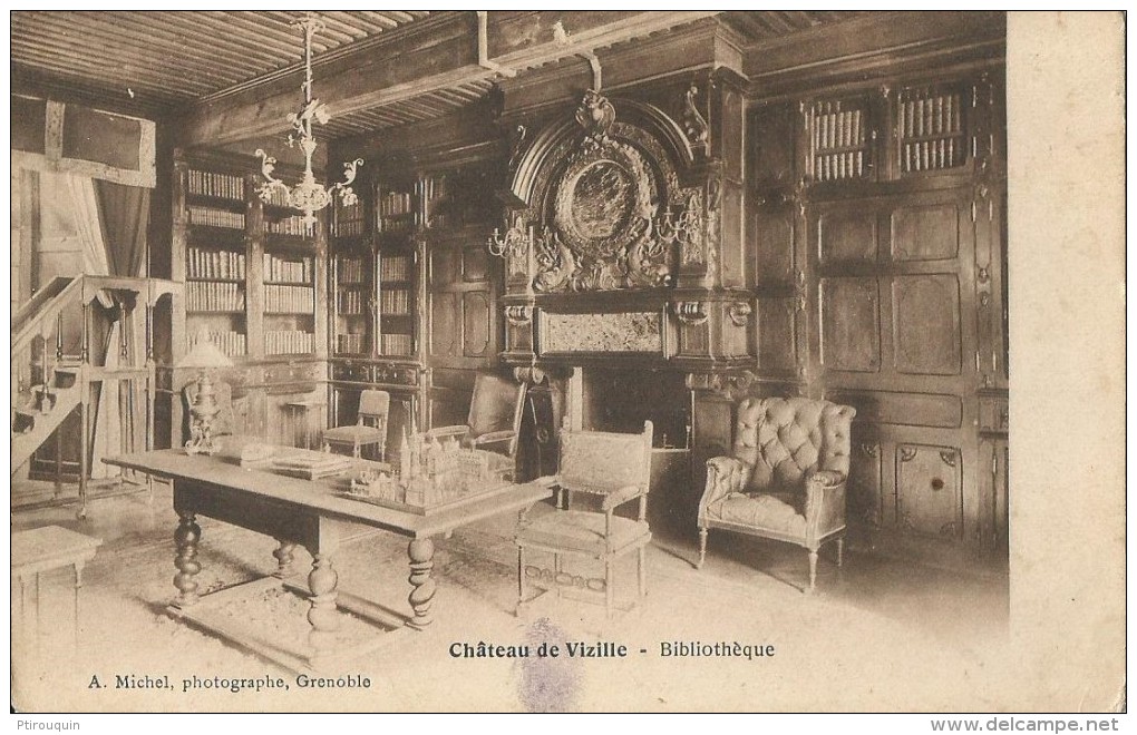 CHATEAU DE VIZILLE - Bibliothèque - Bibliothèques