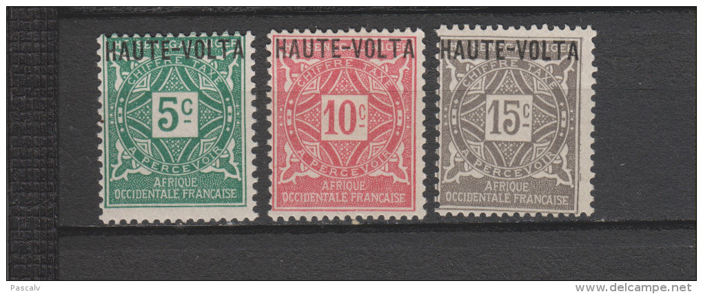 Yvert 1 - 2 - 3  * Neuf Avec Charnière - Timbres-taxe