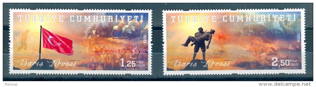 Turkey, Yvert No 3732/3733, MNH - Unused Stamps