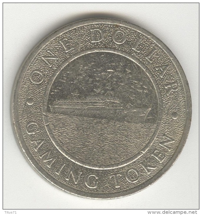 One Dollar Gaming Token - NCL - Norwegian Cruise Line - - Casino