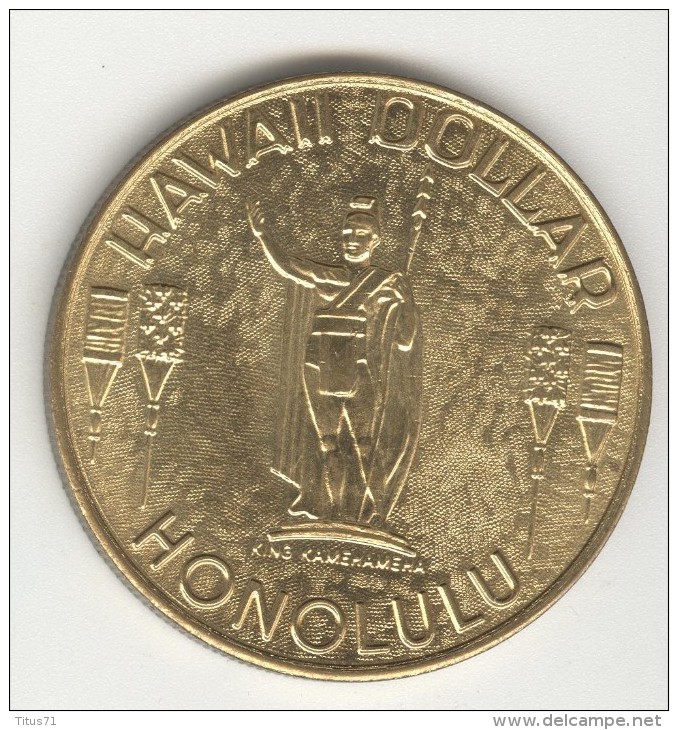 Hawaii Dollar - Honolulu - Aloha From Hawaii - Waikiki Beach - Diamond Head - Casino