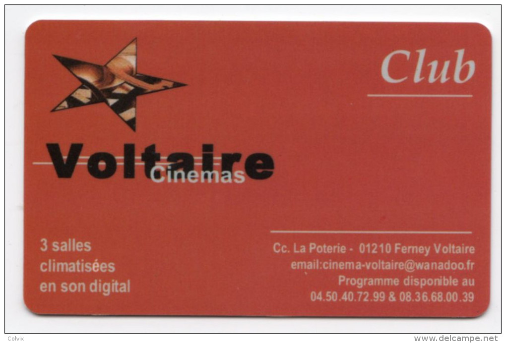 FRANCE CARTE CINEMA VOLTAIRE FERNEY VOLTAIRE - Cinécartes